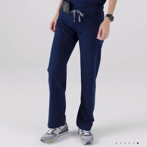 Figs Livingston navy blue scrub pants XXSP